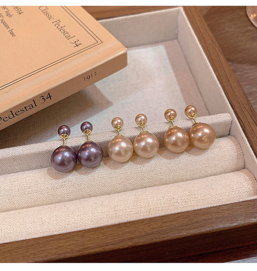 Aretes de Perla Vintage para Hombre - Diseño Clásico y Moderno - Image 10