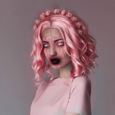 Cabello Rizado Rosa - Image 9