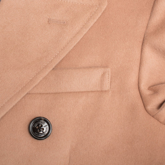 Abrigo Largo de Cashmere Doble Botonadura - Talla Grande - Image 6