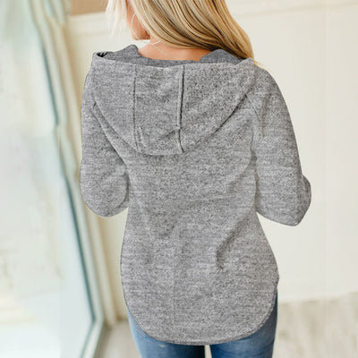 Sudadera con Capucha y Bolsillos para Mujer - Casual de Manga Larga - Image 7
