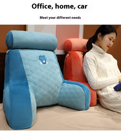 Almohada de Látex Elevada con Soporte Cervical y Funda Acolchada Premium - Image 20