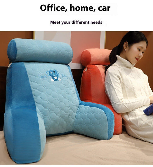 Almohada de Látex Elevada con Soporte Cervical y Funda Acolchada Premium - Image 20