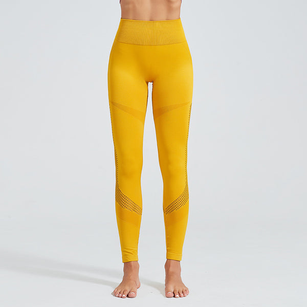 Pantalones de Yoga Cintura Alta Melocotón