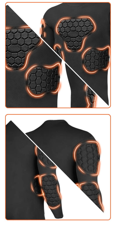 Armadura de Protección para Portero - Camiseta Deportiva de Manga Larga - Image 18
