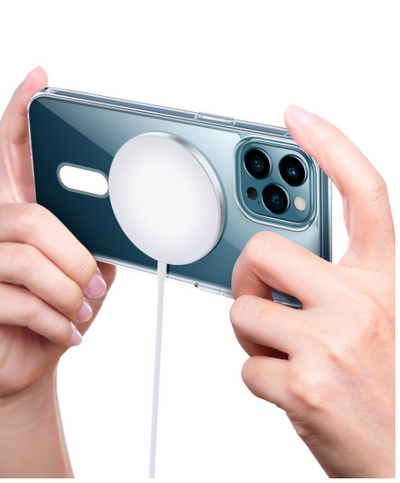 Funda Magnética Transparente para Celular con Diseño Acrílico - Image 4
