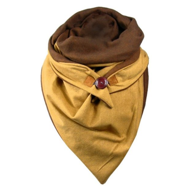 Chal Grueso Cálido de Moda Simple para Mujer - Image 9