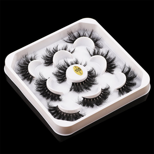 Set de 5 Pares de Pestañas Postizas Voluminosas