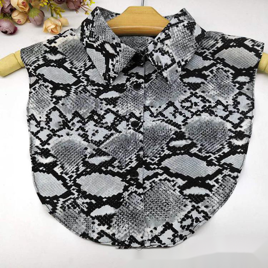 Cuello Falso Retro de Algodón con Encaje Desmontable para Mujer - Image 39