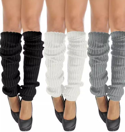 Calentadores de Pierna Acanalados Cómodos para Mujer - Lavable a Máquina - Image 11