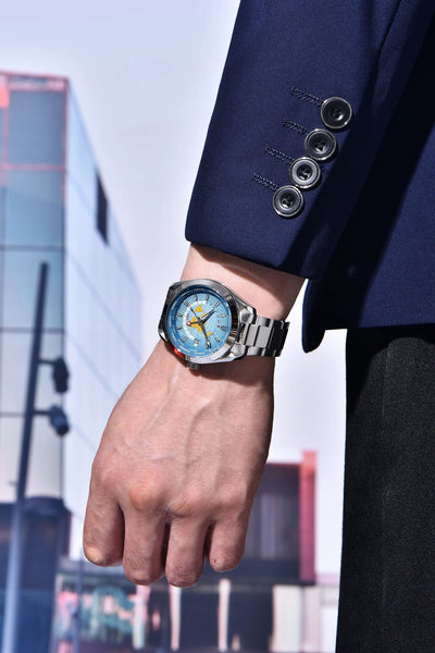 Reloj Mecánico Multifuncional GMT Doble Zona Horaria Luminoso Resistente al Agua - Image 13