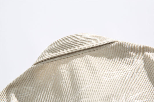 Camisa Retro Bambú Estilo Chino con Patrón Oscuro de Manga Corta para Hombre - Image 18