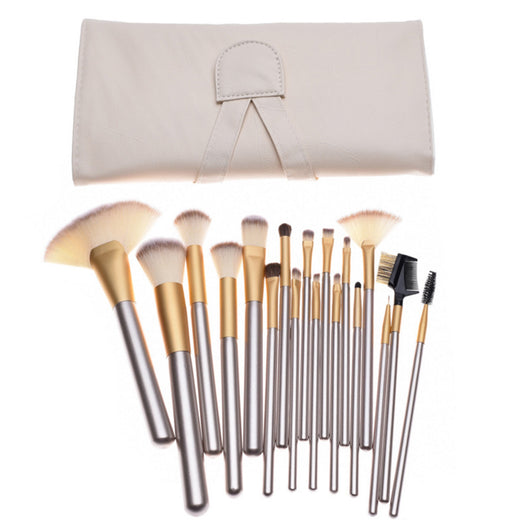 Set de Brochas de Maquillaje Beige Champagne - Image 6