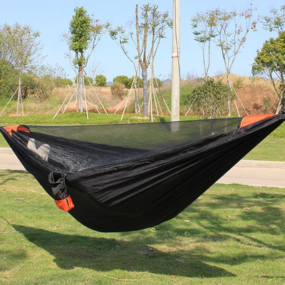 Hamaca de Camping Portátil - Hamaca Doble de Paracaídas para Aventuras al Aire Libre - Image 39