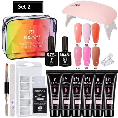 Set Completo de Esmalte UV con Pegamento Extendido sin Papel - Image 6