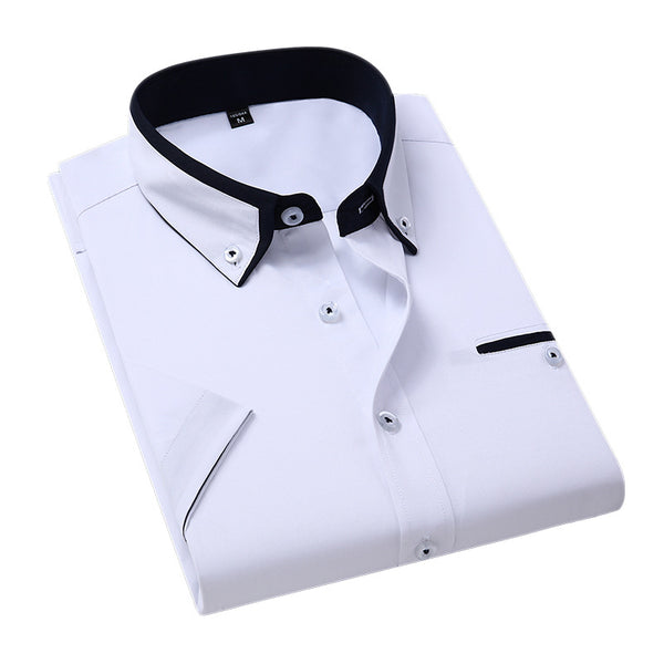 Camisa Casual Slim Fit Sin Planchado para Hombre
