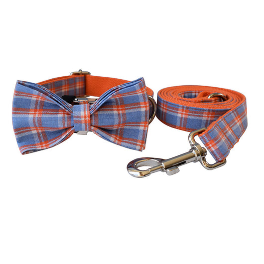 Collar de Malla Naranja para Perros con Hebilla de Aleación - Image 23