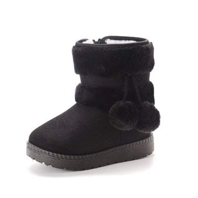 Botas Térmicas Infantiles con Pelaje de Búho Nevado - Image 4