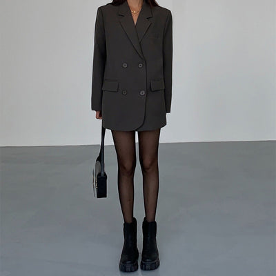 Blazer Suelto de Temperamento Casual para Mujer - Image 8