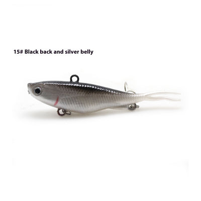 Señuelo de Plomo Plateado VIB 95cm 21G para Pesca Profesional - Image 29