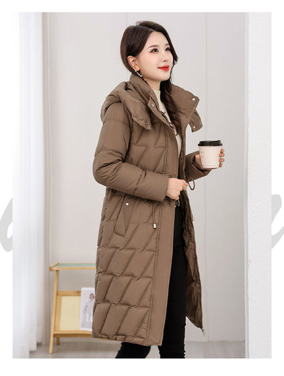 Abrigo Acolchado Slim Fit Talla Grande para Mujer - Invierno - Image 25