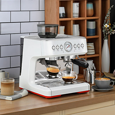 Cafetera Semiautomática Compacta para el Hogar