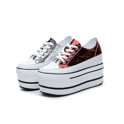 Zapatos Plataforma Casual para Mujer con Altura Interna 10cm - Image 12