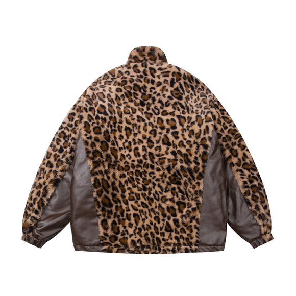 Abrigo Acolchado Retro Unisex de Algodón