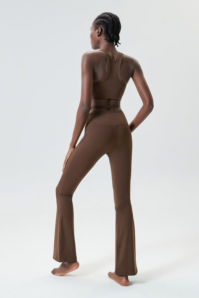 Pantalones Yoga Ajustados con Cordón para Mujer Tallas Grandes - Image 15