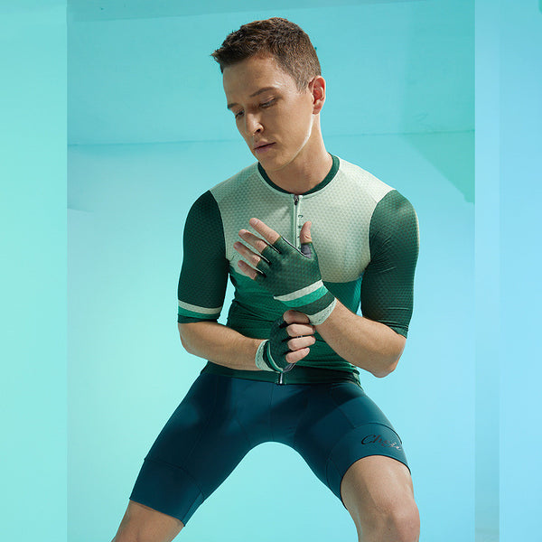 Camiseta Ciclista Transpirable de Manga Corta para Hombre