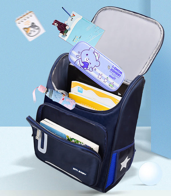 Mochila Escolar Resistente para Niños 6-12 Años