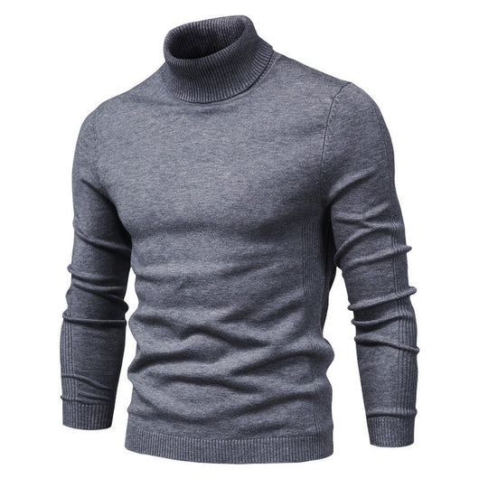 Suéter de Cuello Alto Liso - Image 27