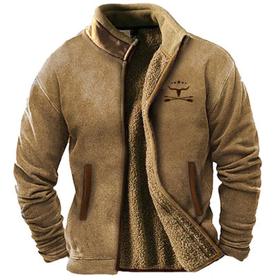 Chaqueta Fleece de Algodón para Hombre - Estilo Moderno y Confortable - Image 16