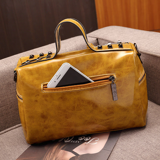 Bolso Mensajero Retro Estilo Europeo - Bandolera Elegante para Hombre y Mujer - Image 16