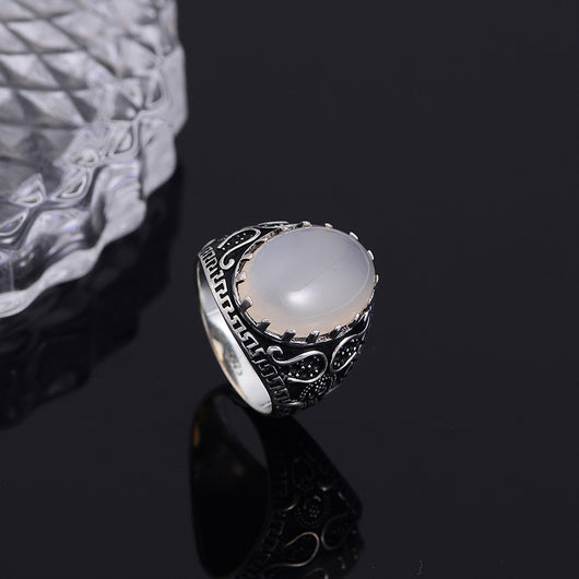 Anillo de Moda Chapado con Incrustaciones Europeo y Americano - Image 4