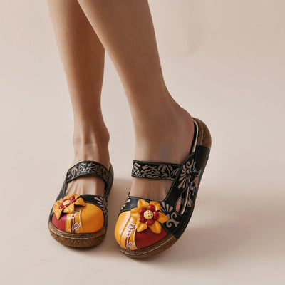 Sandalias Planas de Verano con Suela Gruesa y Colores Degradados para Mujer - Image 5