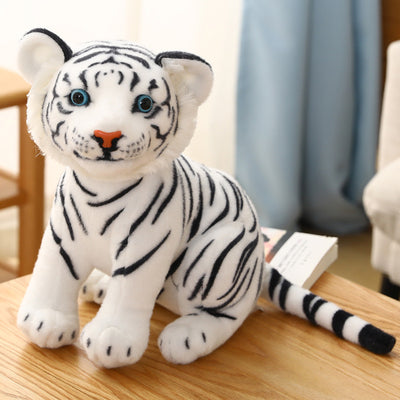 Peluche Tigre Sentado - Juguete de Felpa Realista - Image 6