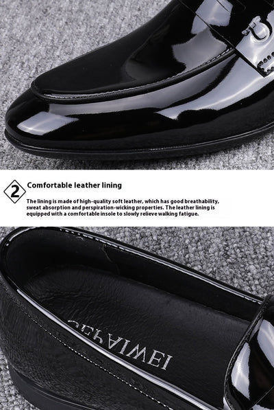 Zapatos de Cuero Slip-on Elegantes Transpirables para Negocios - Image 13