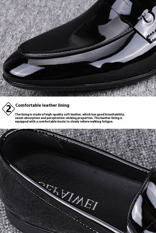 Zapatos de Cuero Slip-on Elegantes Transpirables para Negocios - Image 13