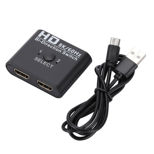 Conmutador Switcher HDMI 8K 2x1 | Dos Entradas, Una Salida - Image 3