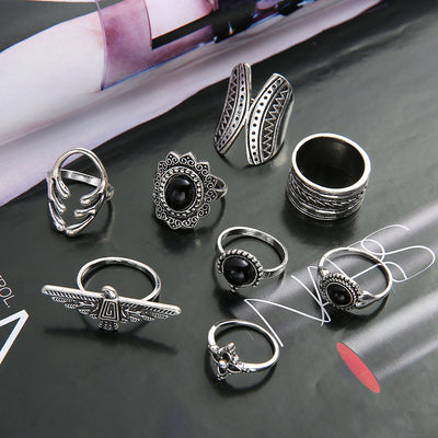 Anillo de Gema Negra - Diseño de Personalidad Contemporáneo - Image 4