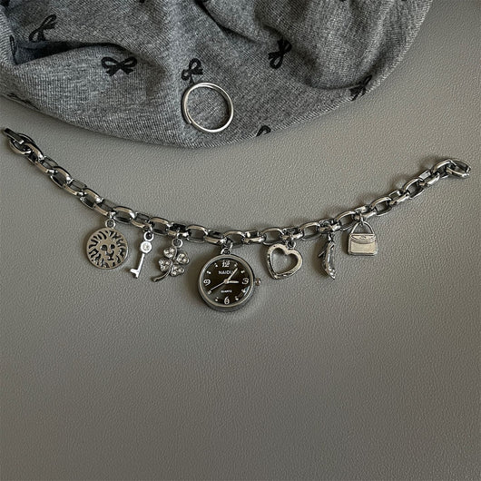 Reloj de Diamantes Estilo Coreano Delgado para Mujer - Image 5
