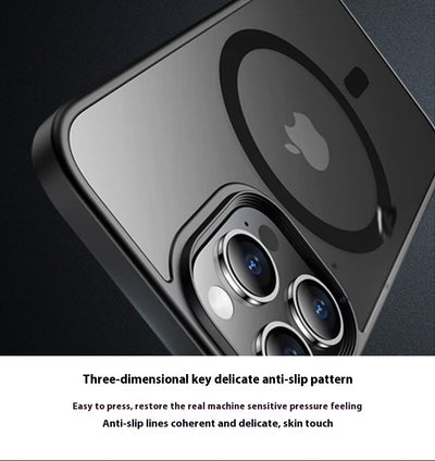Funda iPhone 15 Pro Max con Efecto Mate, Amortiguación de Aire y Protección Magnética - Image 12