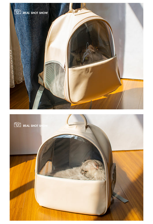 Mochila Transparente para Mascotas - Viajes Seguros para Gatos y Perros - Image 16