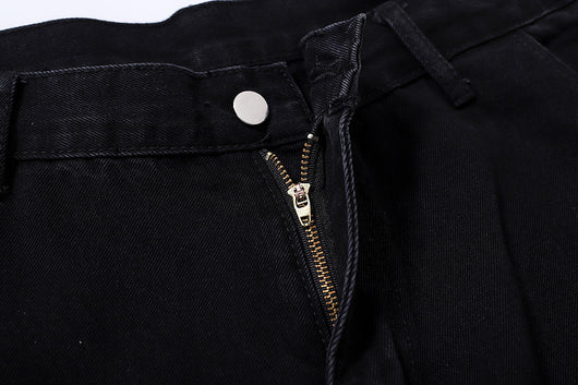 Jeans Slim Ajustados con Paneles de Felpa - Image 5