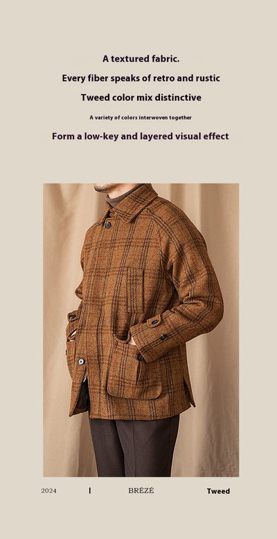 Chaqueta Safari Tweed con Mangas Raglán - Image 10