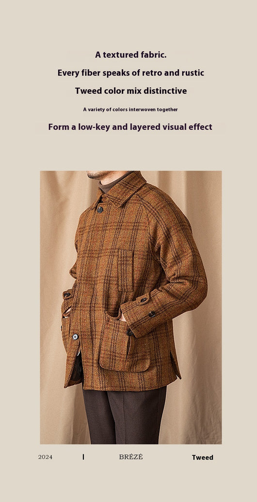 Chaqueta Safari Tweed con Mangas Raglán - Image 10