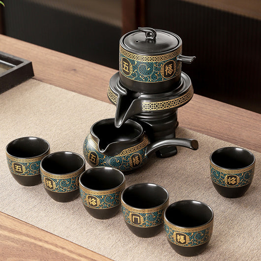 Juego de Té Semiautomático Lazy - Set Completo para el Hogar - Image 3