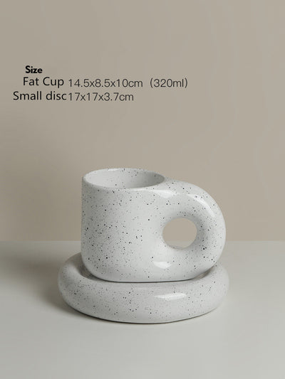 Taza Cerámica Nórdica con Asa Ergonómica - Set de Tazas para Café y Bebidas - Image 19