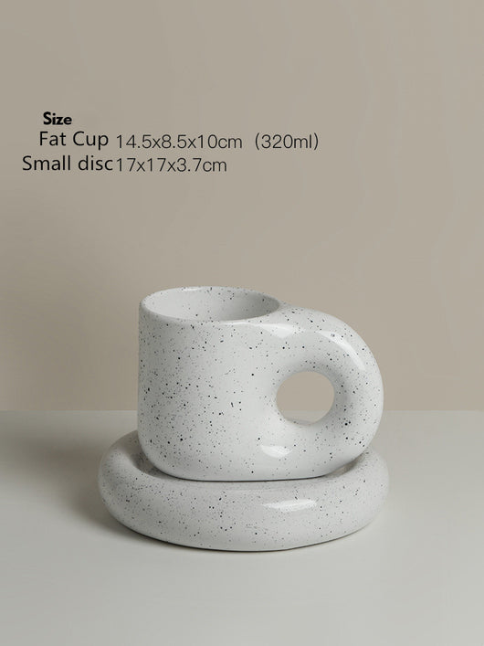 Taza Cerámica Nórdica con Asa Ergonómica - Set de Tazas para Café y Bebidas - Image 19