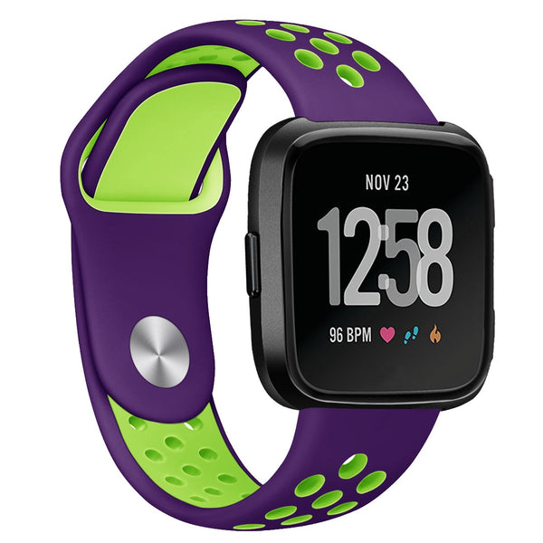 Correa Deportiva de Silicona TPU Transpirable Bicolor para Reloj - Image 13